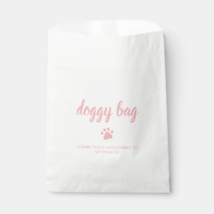 Bolsa De Papel Doggy Bag fiesta de cumpleaños de cachorro