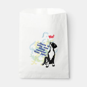 Bolsa De Papel Dogo danés grande dulce