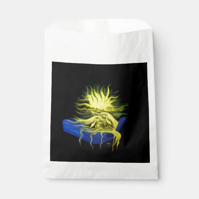 Bolsa De Papel Dolphin Love (Anverso)