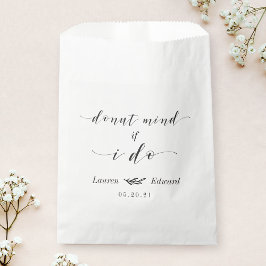 Bolsa De Papel Dona Mentalidad Si Hago Dona de Boda