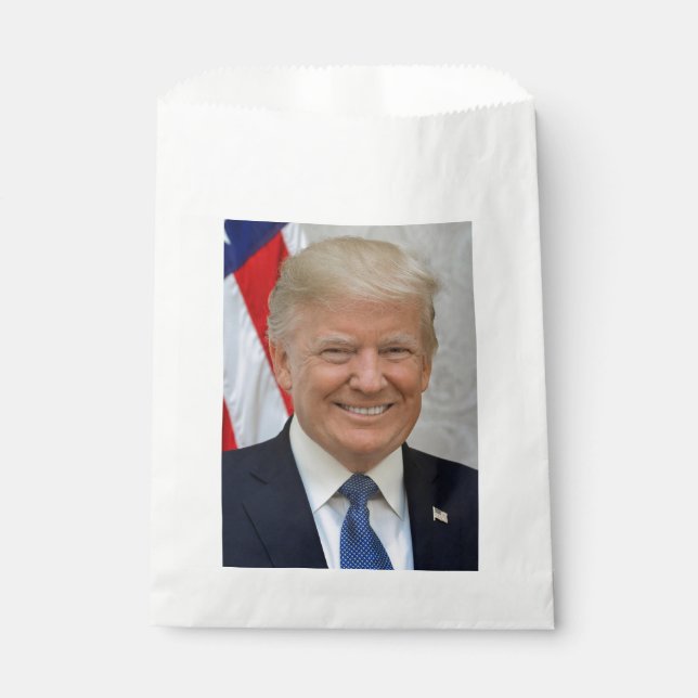 Bolsa De Papel Donald Trump (Anverso)