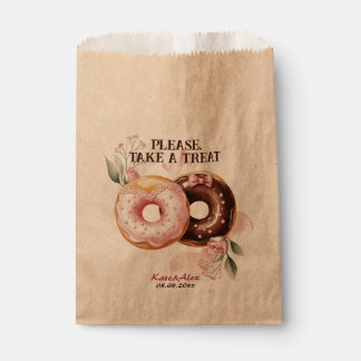 Bolsa De Papel Donut Wedding