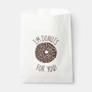 Bolsa De Papel Donuts para usted El día de San Valentín Coconut D