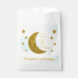 Bolsa De Papel Dos a la Luna Cumpleaños 2