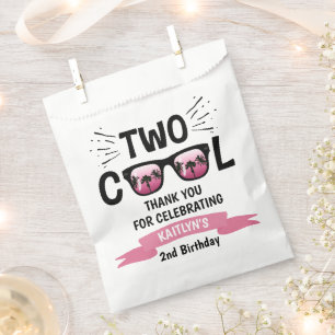 Bolsa De Papel Dos Chicas de Guay en segundo cumpleaños