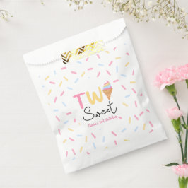 Bolsa De Papel Dos dulces helados Segundo Fiesta de cumpleaños
