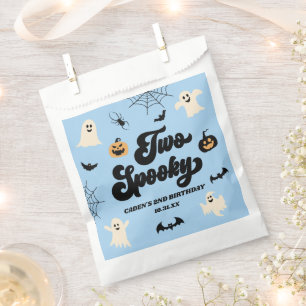 Bolsa De Papel Dos espeluznantes Fiestas de cumpleaños de Hallowe