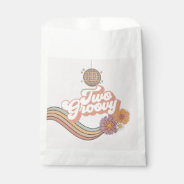 Bolsa De Papel Dos fiestas de 2º cumpleaños de Groovy