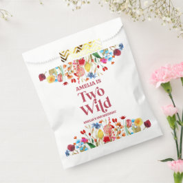 Bolsa De Papel Dos Fiestas silvestres de Flor Silvestre Segundo C
