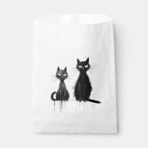 Dos gatos negros