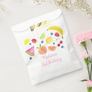 Bolsa De Papel Dos tti Frutti Segundo Cumpleaños