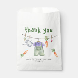 Bolsa De Papel Doy las gracias por la ducha de bebé que ha crecid