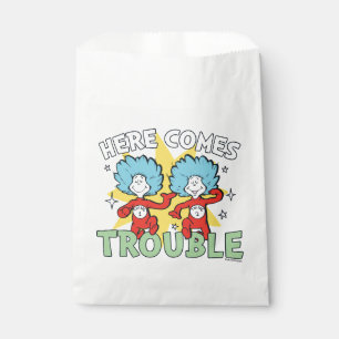 Bolsa De Papel Dr. Seuss   Cosa Uno Cosa Dos Aquí Viene el Proble