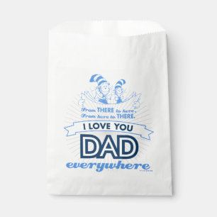 Bolsa De Papel Dr. Seuss   Te quiero papá en todas partes