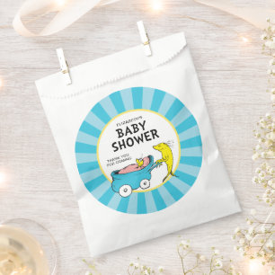 Bolsa De Papel Dr. Seuss   Un pez - Baby Shower Niño