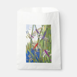 Bolsa De Papel Dragonflies Favor Bag