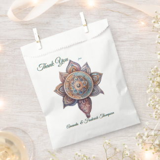 Bolsa De Papel Dreamcatchers en un tema bohemio