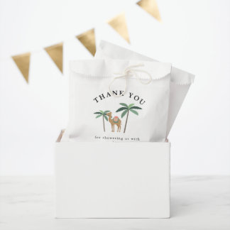 Bolsa De Papel Dreamy Desert Cute Camel Baby Shower