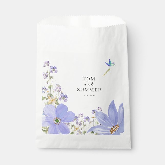 Bolsa De Papel Dreamy Lilac Wedding (Anverso)