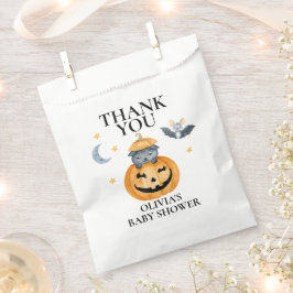 Bolsa De Papel Ducha de bebé de Halloween Jack-O-Lantern Calabaza