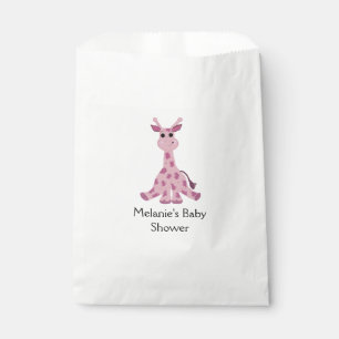 Bolsa De Papel Ducha de Bebé de Jirafa