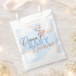 Bolsa De Papel ducha de bebé de osito de peluche de bajo presupue