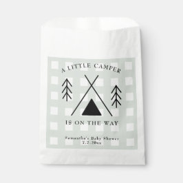 Bolsa De Papel Ducha de bebé en camping