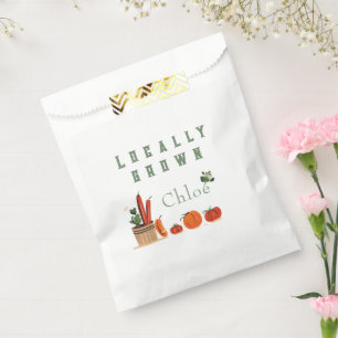Bolsa De Papel Ducha de bebé en el mercado de agricultores 