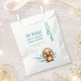 Bolsa De Papel Ducha de bebé Fiesta de piscina