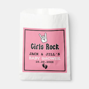 Bolsa De Papel Ducha de Bebé GIRLS ROCK