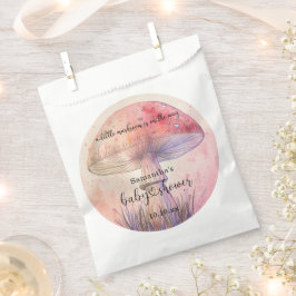 Bolsa De Papel Ducha de bebé hongo amanita muscaria