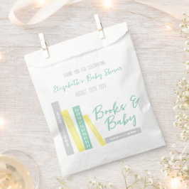 Bolsa De Papel Ducha de Bebé Libros