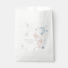 Bolsa De Papel Ducha de bebé niño conejito