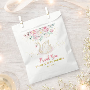 Bolsa De Papel Ducha de Bebé Princesa Cisne