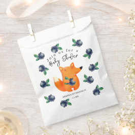 Bolsa De Papel Ducha de bebé Zorro