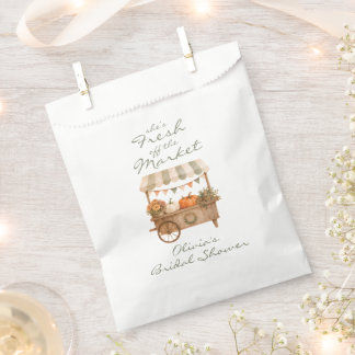 Bolsa De Papel Ducha de Novia de Calabaza Fresca Directamente del