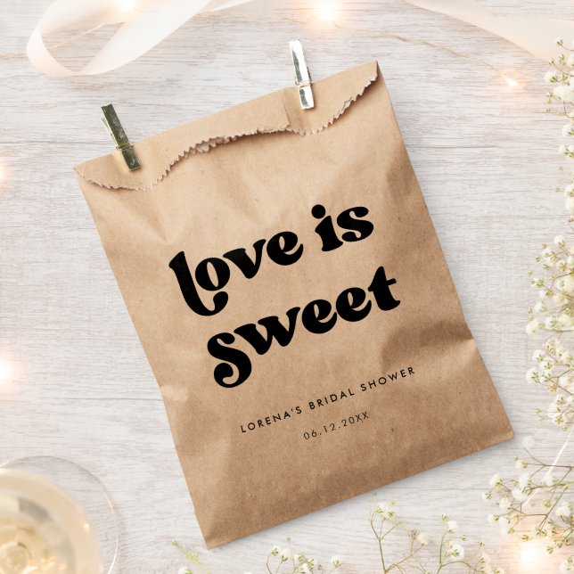 Bolsa De Papel Ducha de novias blanca y negra retro con estilo (Cortado)