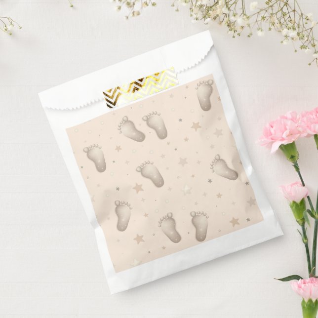 Bolsa De Papel Ducha de Pies de Bebé (Sellado)