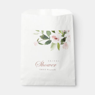 BOLSA DE PAPEL DUCHA DEL BRIDAL DE LA FLORAL DE LA ROSA DE LA ROS