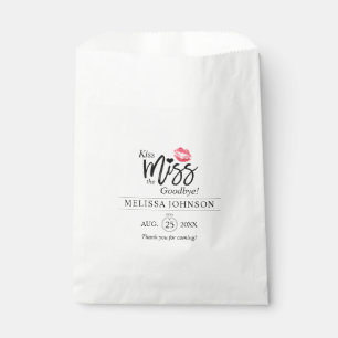 Bolsa De Papel Ducha moderna de Srta. Goodbye Thank You Bridal