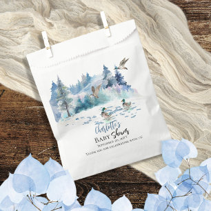 Bolsa De Papel Ducks Woodland Forest Nature Boy Baby Shower
