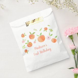 Bolsa De Papel Dulce como Cumpleaños De Peach