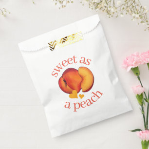 Bolsa De Papel Dulce como melocotón 16 decimosexto cumpleaños