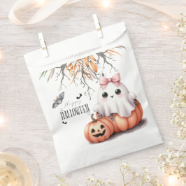 Bolsa De Papel Dulce Fantasma Calabaza Murciélago Halloween