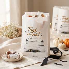 Bolsa De Papel Dulce o Truco o Mami Gato Fiesta de Halloween