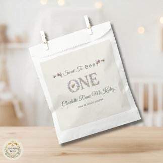 Bolsa De Papel Dulce Para Ser Una Abeja Cumpleaños 1er Cumpleaños