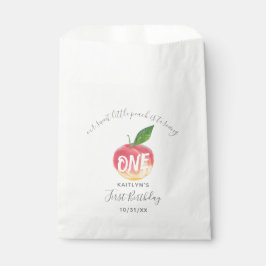 Bolsa De Papel Dulce Peach First Birthday