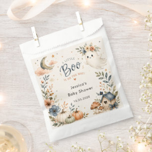 Bolsa De Papel Dulce Pequeño Boo en Camino Baby Shower