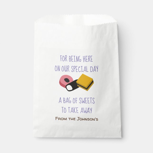 Bolsa De Papel Dulces (Anverso)