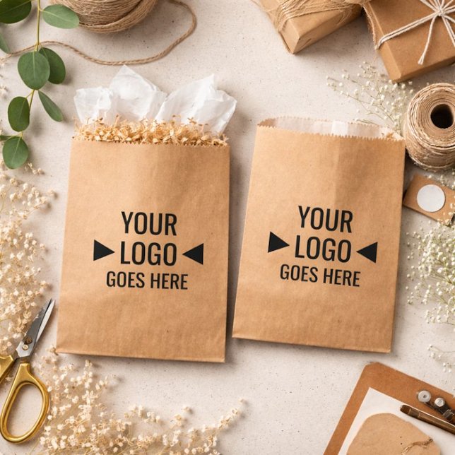 Bolsa De Papel Easy Custom Corporate Business Logo (Subido por el creador)